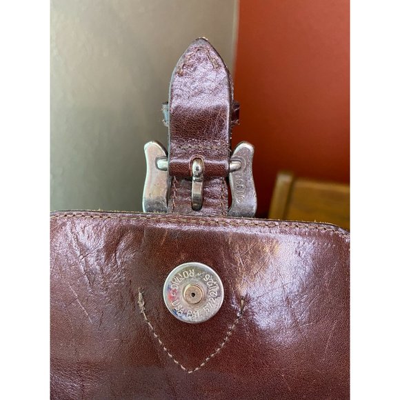 BRIGHTON DONNA CLASSIC Shoulder Bag Purse - 1996 - Leather - Excellent Condition - Picture 4 of 7